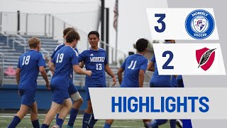 Moberly vs Christian Fellowship HIGHLIGHTS  Moberly Soccer [upl. by Mathre]