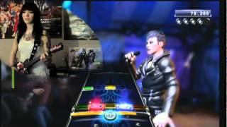 Skillet quotMonsterquot 100 gold star Expert Guitar FC  Rock Band 3 DLC [upl. by Yrrum306]