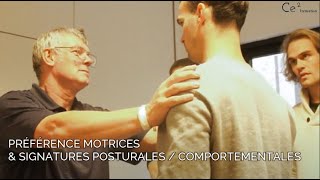 CE2  Préférence Motrices amp Signatures posturales  comportementales [upl. by Anirdnajela]