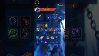 Build Xerath  Mid PatchParche 14231 [upl. by Volin285]