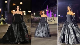 Kylie Jenner Makes Surprise Runway Appearance at Copernis Disneyland Show to Close Out PFW [upl. by Renault]