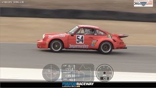 2015 Porsche Rennsport Reunion V  RACE Group 5  CAR 54 Jürgen Barth [upl. by Anires]