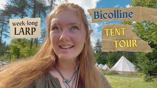 Bicolline Rental Tent Tour  Grande Bataille [upl. by Asenej]