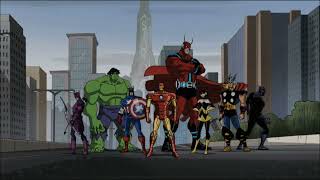 Avengers Earths mightiest heroes Theme Song Fight As One 1Hours [upl. by Daenis]