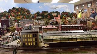 OHIO VALLEY LINES  HUGE HO SCALE MODEL RAILROAD LAYOUT [upl. by Tem7]