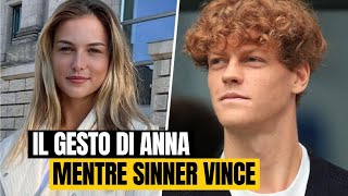 Sinner vince e Anna Kalinskaya insiste gli ultimi indizi social [upl. by Kerril]