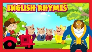 English Rhymes  Animated English Poems For Kids  Rhymes For Children [upl. by Ellevehc878]