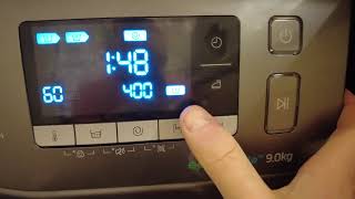 Samsung Ecobubble Washing Machine Full Tutorial Every Symbol Explained [upl. by Nirtiak783]