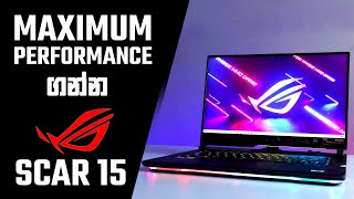 ASUS Scar 15 Review 2021  Now With Ryzen [upl. by Damal]