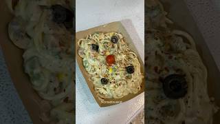 White sauce spaghetti recipe😍 nomadiouskid pasta ta [upl. by Flanigan478]