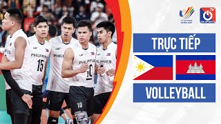 🔴 LIVE  PHILIPPINES  CAMPUCHIA  Bóng chuyền nam Volleyball  SEA Games 31 [upl. by Ranite]