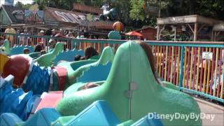 Animal Kingdom TriceraTop Spin  Ride with Us [upl. by Tally953]