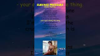 Jessica Darrow  Surface Pressure Lyrics shorts [upl. by Atilam]