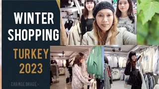 WINTER SHOPPING 2023 IN TURKEY TURKEY WINTER COLLECTION 2023 [upl. by Ramedlab153]