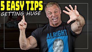 Bulking Secrets REVEALED 5 Tips to Add Mass Quickly [upl. by Nnylrahc]