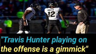 quotTravis Hunter playing on the offense is a gimmickquot Jason Whitlock drops eyecatching remarks [upl. by Norvan]