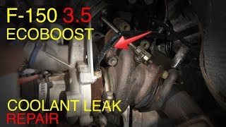 F150 Ecoboost 35 Turbo Coolant Connector Replacement Tips and Tricks [upl. by Livesay]