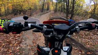 Fall colors trail ride  pure Michigan [upl. by Paul]