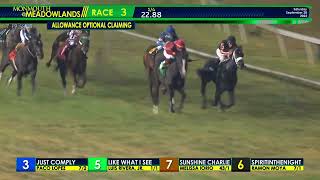 Monmouth Park at The Meadowlands  September 28 2024 Race 3 [upl. by Zingale]