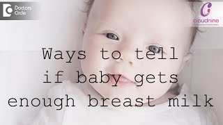 2 Ways to tell if your baby is getting enough breast milkDrDeanne Misquita of Cloudnine Hospitals [upl. by Atener]