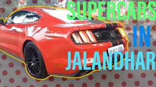 Supercars in jalandharpunjabindia COMPLINATION [upl. by Creedon]