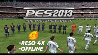 PES 2013 Citra Emulator Android Gameplay  Settings [upl. by Ahsaenat]