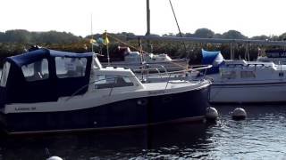 Landau 20 Motor Cruiser FOR SALE Christchurch Quay Dorset [upl. by Magulac500]