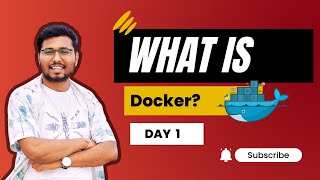 Why Docker What is Docker How to run container on docker Docker basics  Docker day 1 [upl. by Grissel]