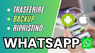 TRASFERIRE le CHAT WHATSAPP non è mai stato così FACILE [upl. by Nhaj864]