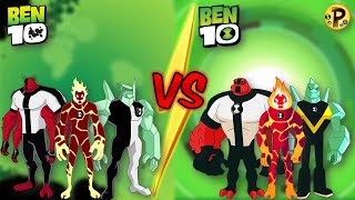 Ben 10 Classic VS Ben 10 Reboot Aliens [upl. by Beattie]