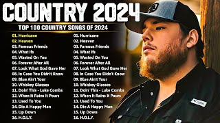 Country Music Playlist 2024  Morgan Wallen Luke Combs Chris Stapleton Kane Brown Tim McGraw [upl. by Anahgem]