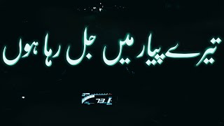 Intezaar  Falak Shabir  Aesthetics Urdu [upl. by Itsrik506]