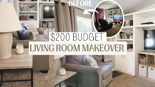 Extreme living room makeover on a budget  Budget friendly decor ideas Mobile home makeover [upl. by Abner]