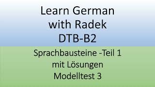 TELC B2  BERUF NEU 2022  Sprachbausteine Teil 1 🔥 [upl. by Ibrek]