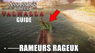 ASSASSINS CREED VALHALLA  RAMEURS RAGEUX Trophée Succès Guide  Éperonnez 5 bateaux en 2 minutes [upl. by Kassandra]