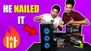 Rs70000 Gaming PC Build India 2020 HINDI 1080P Gaming King [upl. by Kayne518]