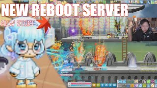 New Reboot Server New Start and delayed 6th job  Maple Talks [upl. by Dwinnell963]