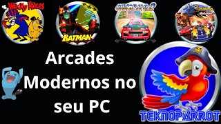 Tutoriais e configurações completas  Conheça o Teknoparrot  arcades modernos no seu PC [upl. by Humph]