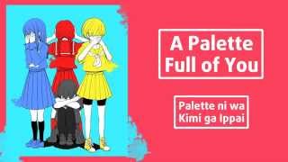 Eng Sub A Palette Full of You Siinamota ft Hatsune Miku [upl. by Mott]