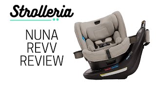 Nuna REVV Rotating Convertible Car Seat Review [upl. by Ezara889]