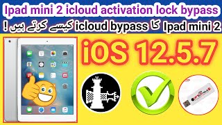 IPad Mini 2 icloud activation lock bypass done by EFT Pro iOS 1257  Ipad 2 min Hello bypass 2024 [upl. by Philis]