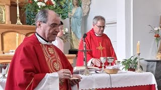 MONS HUGO SALABERRY  PARROQUIA NUESTRA SEÑORA DE BEGOÑA  TANDIL  MINISTROS DE LA EUCARISTÍA [upl. by Rizas]