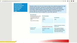 How to print out US Appointment Profile  Step By Step [upl. by Benjamin]