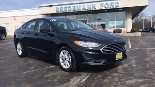 2020 Ford Fusion Niles Schaumburg Chicago Highland Park Arlington Heights IL F43256A [upl. by Winsor]