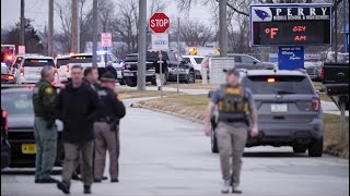 17yearold student kills 6th grader 5 injured after Iowa high school shooting [upl. by Eralc]