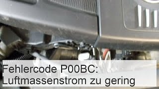 Fehlercode P00BC Luftmassenstrom zu gering MAF  Autoblätter 24 [upl. by Anama]