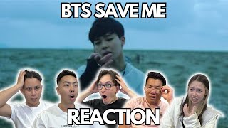 BTS SAVE ME MV  BEHIND THE SCENES REACTION [upl. by Anelaj804]