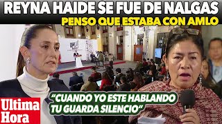 SE TOPÓ CON PARED Claudia puso en su lugar Reyna Haydee [upl. by Grefe]