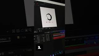 Mobius ring animation motiongraphics aftereffects [upl. by Erdnuaed]