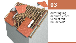 Bauder Steildach Verlegeanleitung Dachsysteme Dach Sanierung Dachdämmung Dach [upl. by Landsman]